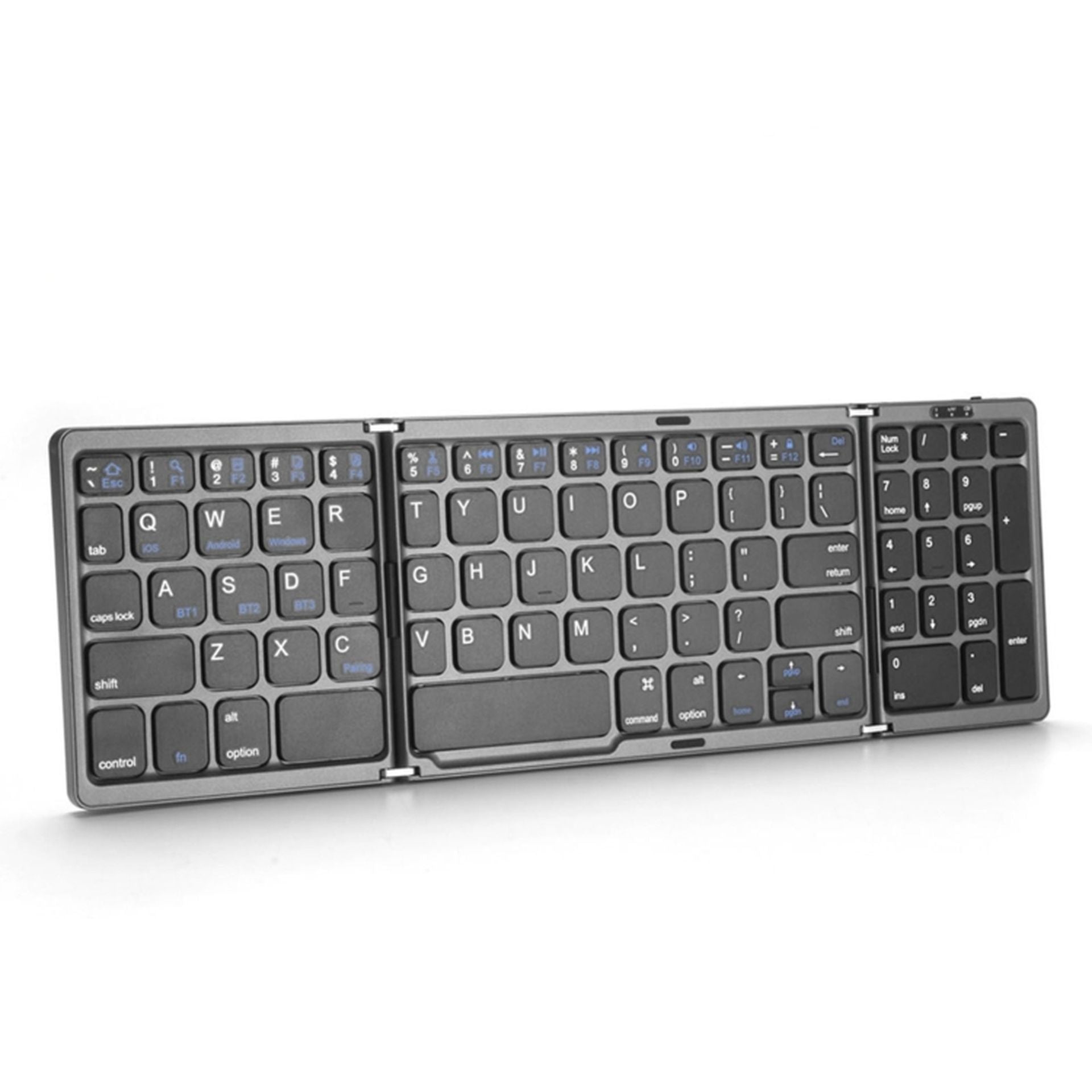 Teclado inalambrico B089 gris Imagen secundaria del producto