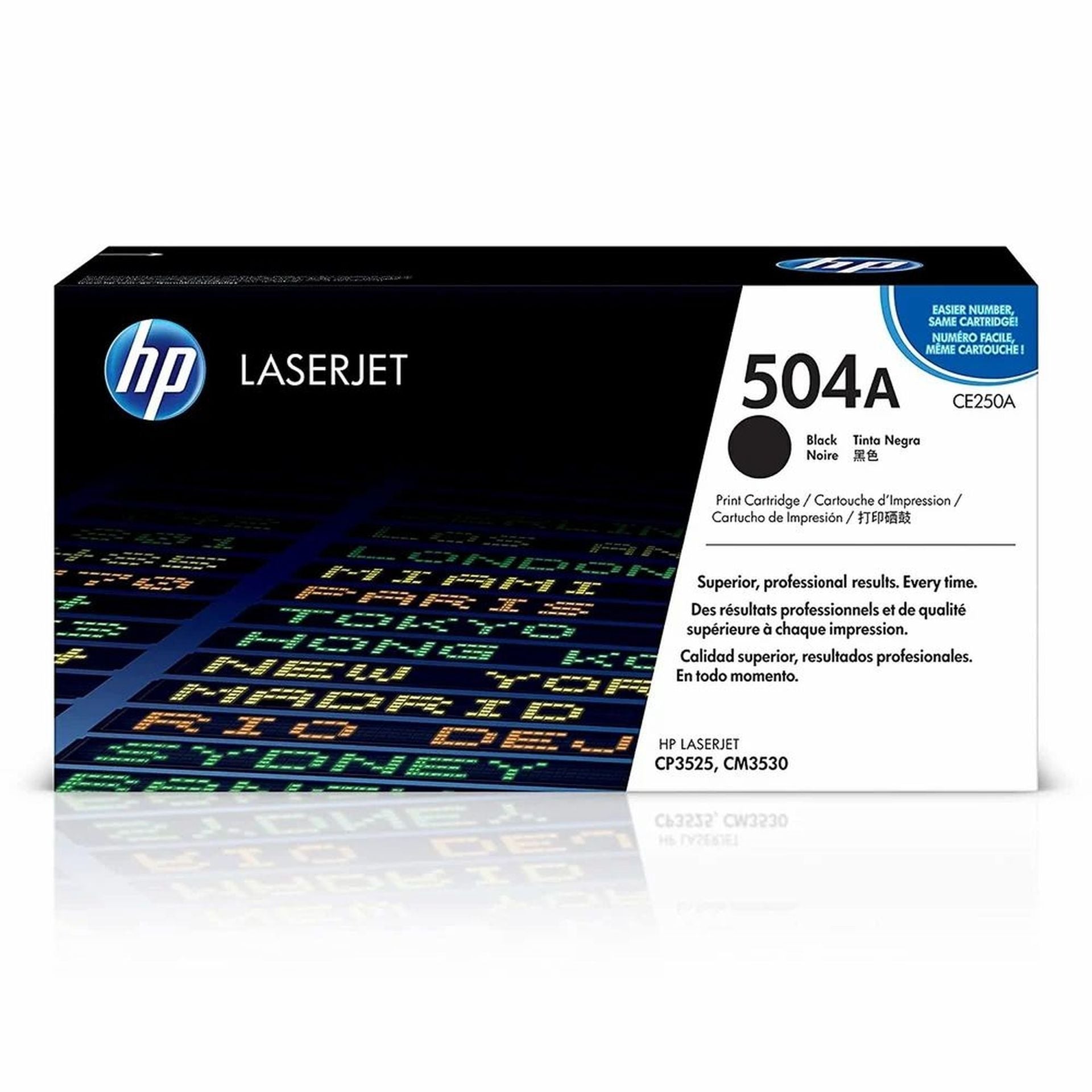 Toner HP negro 504 5000 pgs CF250A Imagen secundaria del producto