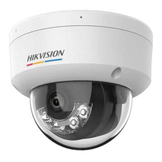 CAMARA DOMO HIKVISION DS-2CD1147G2H-LIU(2.8mm)(O-STD) (E) SMART HYBRID LIGHT 4MP H.265  COLORVU LENTE FOCAL FIJO 30M IR IP67 IK08 CON MICROFONO INCORPORADO 311325112