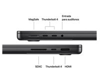 Apple MacBook Pro - Notebook - 14" Apple M5 - 16 GB - -- - 1 TB SSD - Apple M5 10-core - Space Black