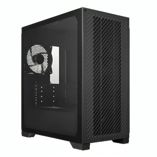 Case Cooler Master Elite 301 Lite Mini Tower Ventiladores 1 de 120MM con Vidrio Lateral y Malla Frontal E301L-KGNN-S00 - Negro Imagen principal del producto