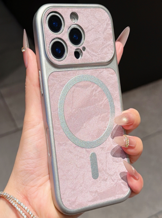 Estuche Craquelado para Iphone - 15 PRO Cafe