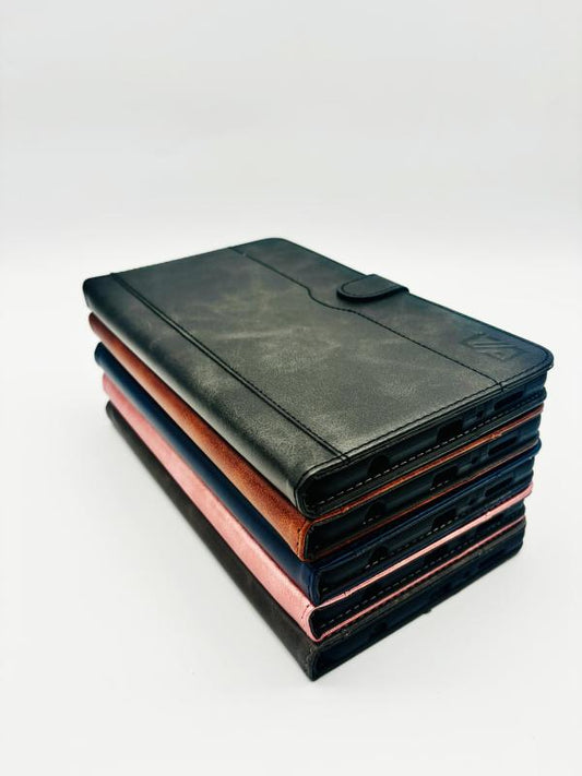 ESTUCHE AGENDA TABLET  CUERO SAMSUNG TAB A9 8.7 CAFE
