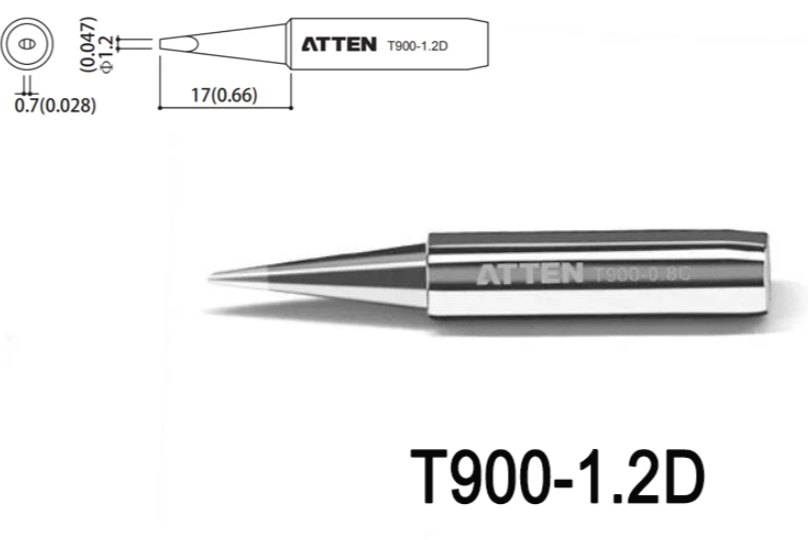 Punta para Cautin ST-2065 T900 Atten - 1.2d