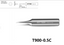 Punta para Cautin ST-2065 T900 Atten - 0.5c