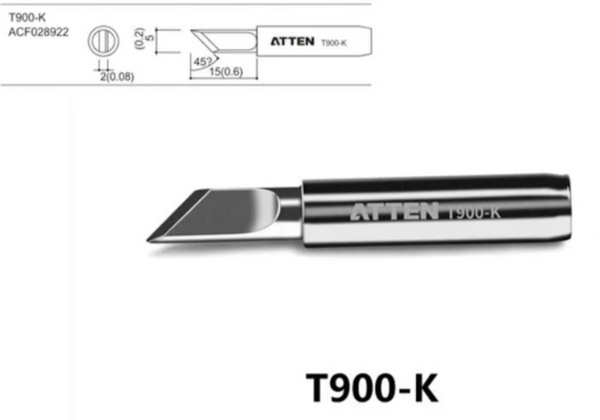 Punta para Cautin ST-2065 T900 Atten - K
