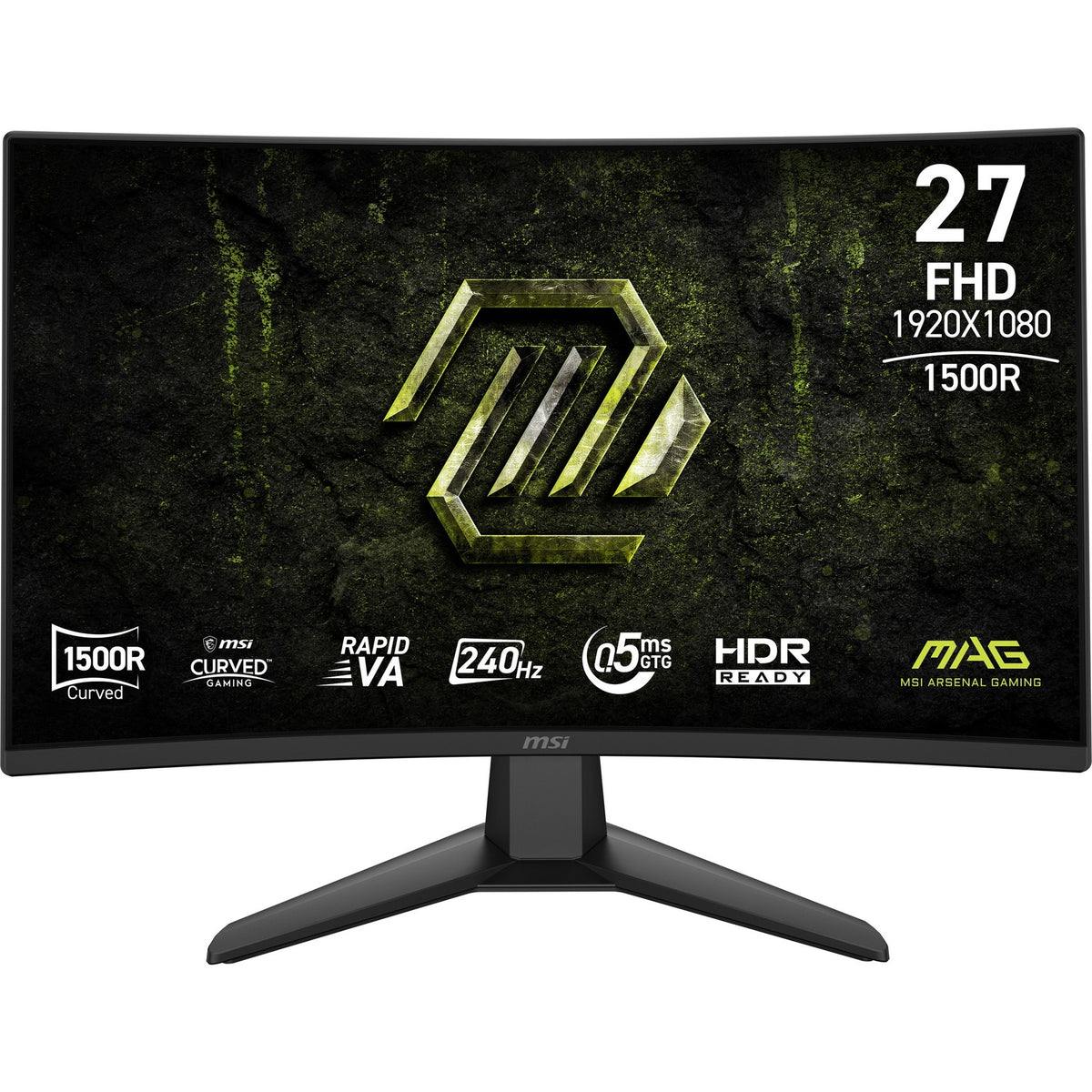 MSI MAG 274CF X24 - Curved Screen - 27" 1980 x 1080 - VA - HDMI / DisplayPort Imagen principal del producto