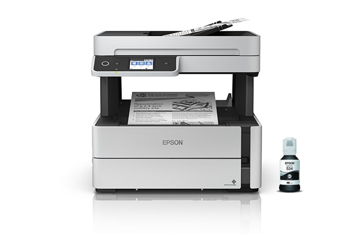 Epson impresora ecotank multifuncional monocro - fax - ADF M3170  C11CG92301