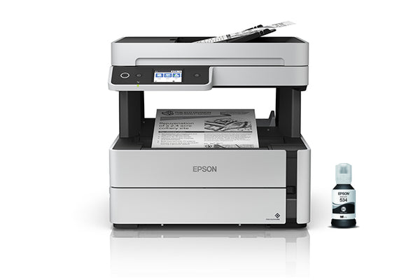 Epson impresora ecotank multifuncional monocro - fax - ADF M3170  C11CG92301