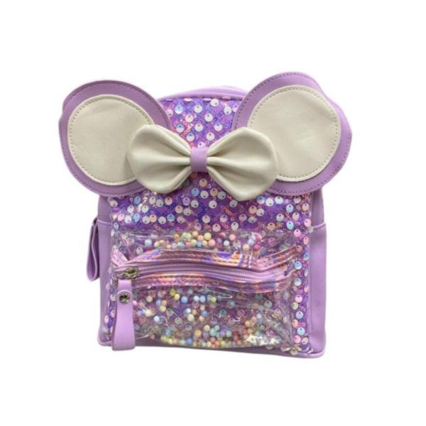 Bolso Infantil con Diseño Orejitas Modelo 8226-785B - Lila