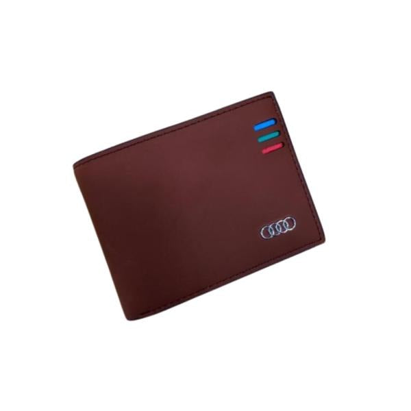 Billetera Caballero Marca Audi 6270 - Cafe