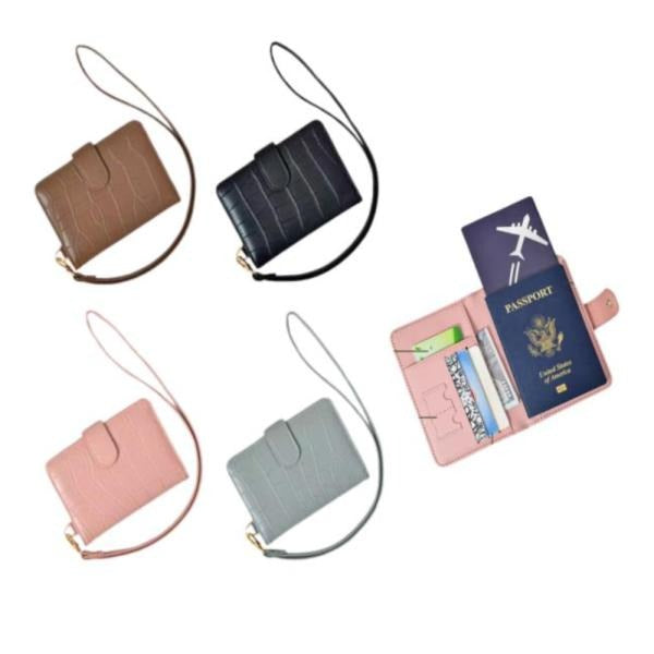 Porta Pasaporte Modelo C557-001 - Negro