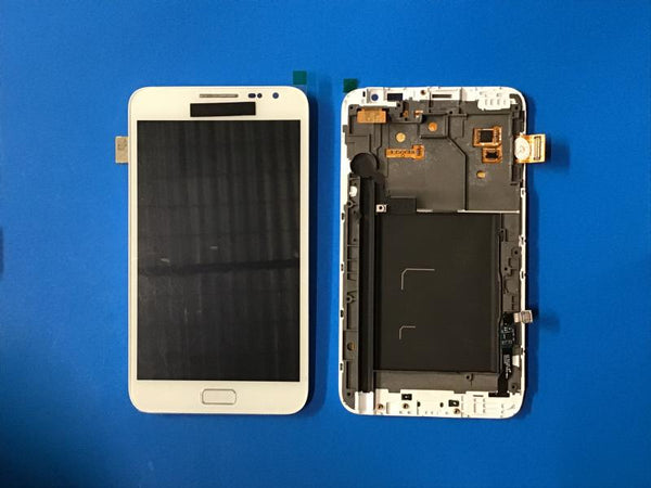 LCD Pantalla Samsung Galaxy Note 2 II N7100 Completa - Blanca con Marco