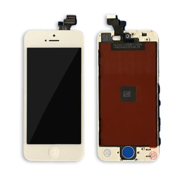 LCD Pantalla Iphone 5G A1428 A1429 A1442 Completa - Blanca con Marco