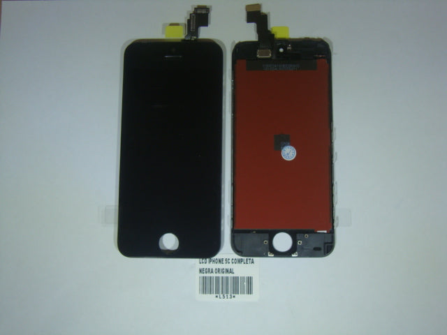 LCD Pantalla Iphone 5C A1532 A1456 A1529 A1533 A1453 A1507 Completa - Negra con Marco