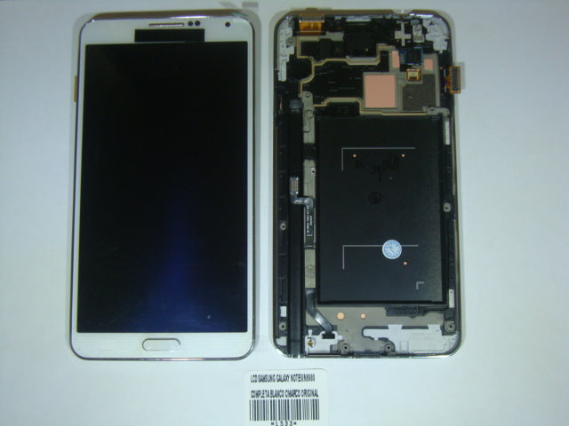 LCD Pantalla Samsung Galaxy Note 3 N9000 Completa - Blanca con Marco