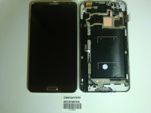 LCD Pantalla Samsung Galaxy Note 3 N9000 Completa - Gris con Marco