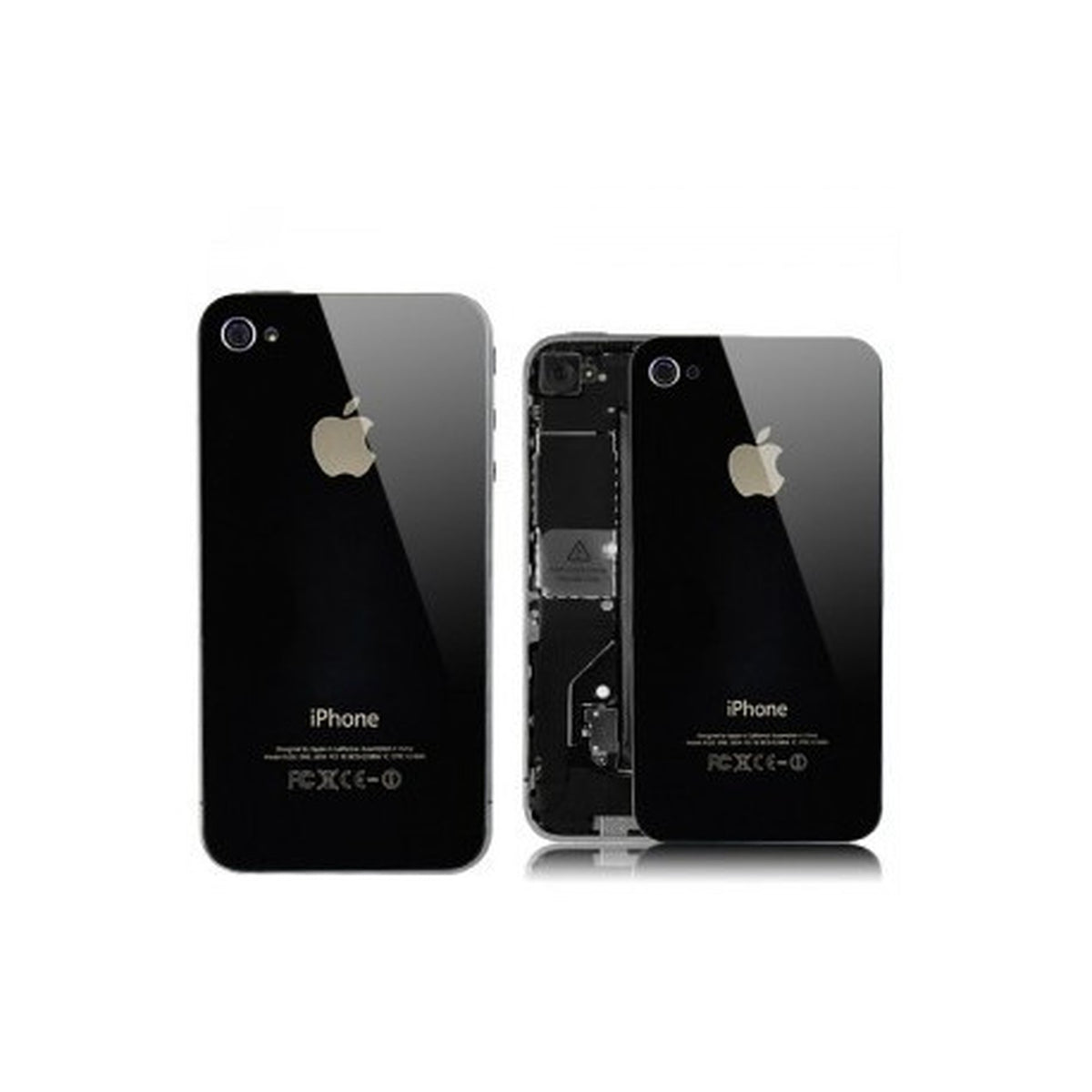 Tapa Iphone 4GS 4S A1387 - Negra Sin Marco Imagen principal del producto
