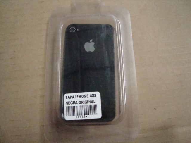 Tapa Iphone 4GS 4S A1387 - Negra Sin Marco