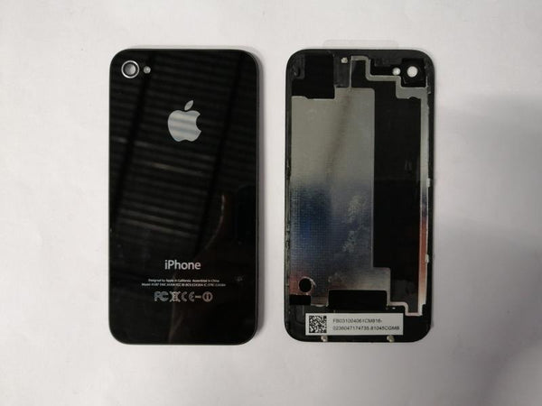 Tapa Iphone 4GS 4S A1387 - Negra Sin Marco