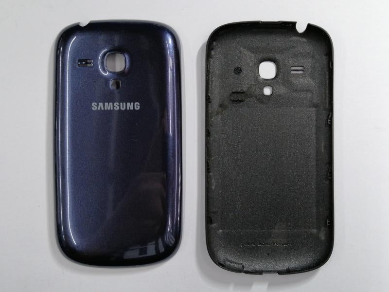 Tapa Samsung Galaxy S3 Mini I8190 - Azul Sin Marco