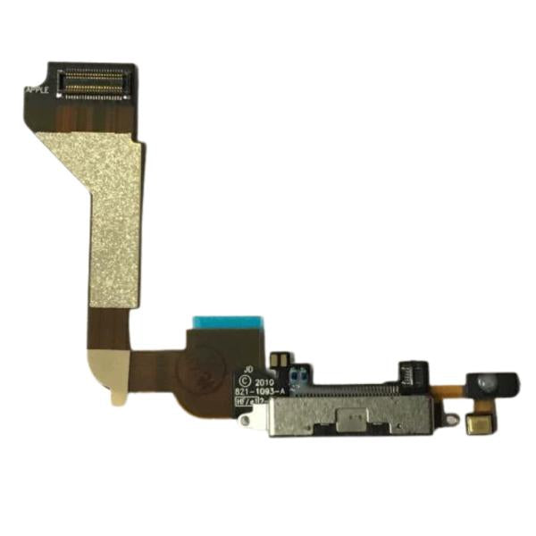 Flex Rack de Carga Microfono Iphone 4G - Negro