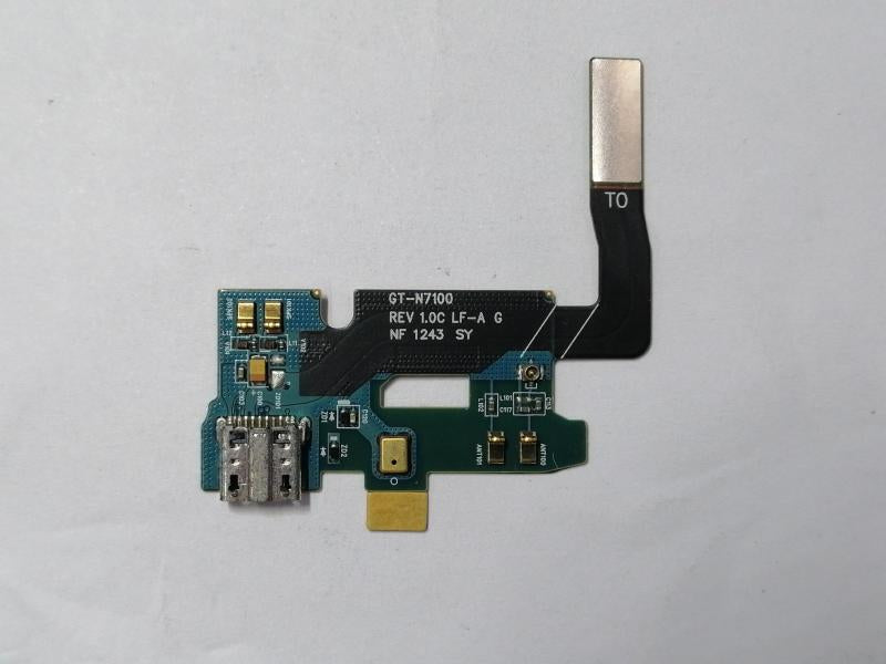 Flex Rack de Carga Microfono Samsung Galaxy Note 2 N7100 .