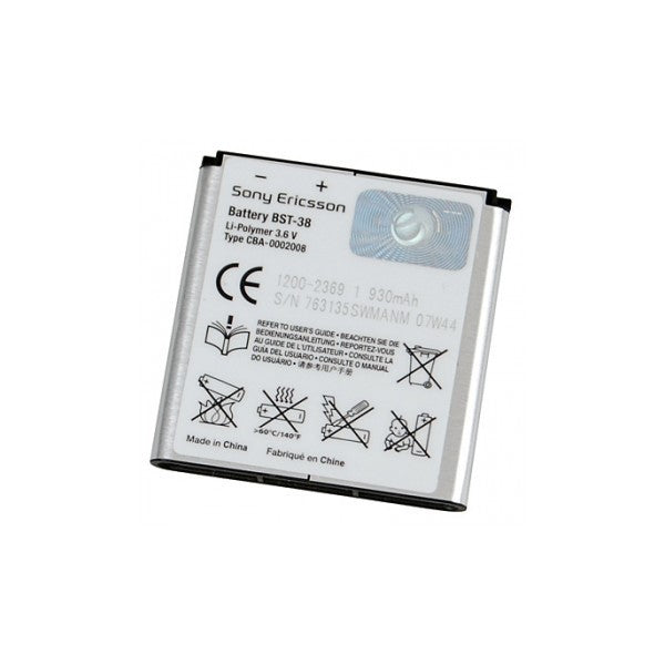 Bateria Sony Ericsson BST-38 W580 K850 C510 C905 K660 K770