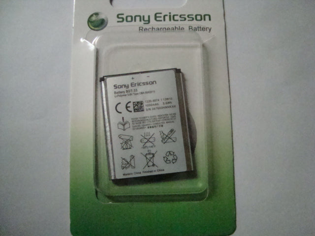 Bateria Sony Ericsson BST-33 W300 W850 W705 K550