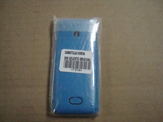 Caratula Nokia 208 - Celeste