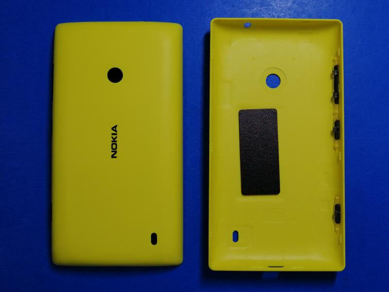 Tapa Nokia Lumia 520 - Amarilla Sin Marco