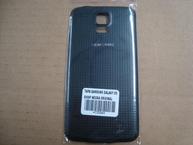 Tapa Samsung Galaxy S5 G900F - Negra Sin Marco