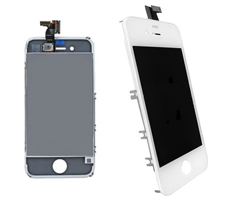 LCD Pantalla Iphone 4G A1332 Completa - Blanca con Marco