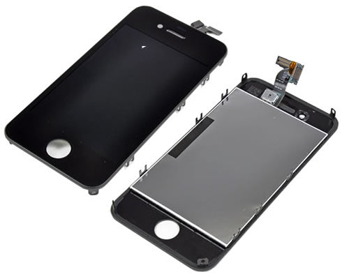 LCD Pantalla Iphone 4GS 4S Completa - Negra con Marco