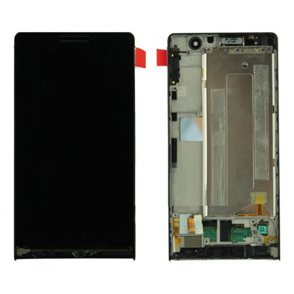 LCD Pantalla Huawei Ascend P6 U06 Completa - Negra con Marco