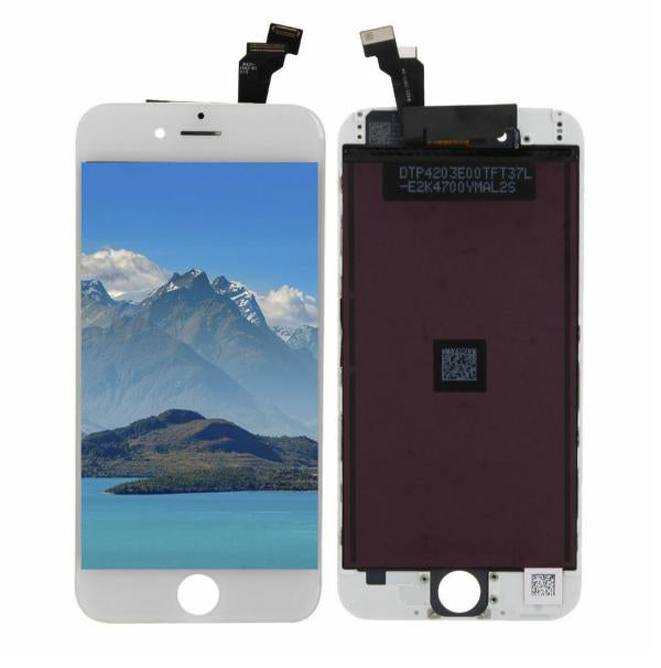 LCD Pantalla Iphone 6G 4.7" A1586a1549 Completa - Blanca con Marco