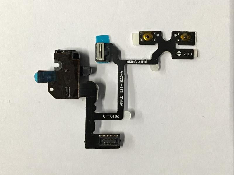 Flex Jack Audio Volumen Iphone 4G A1332