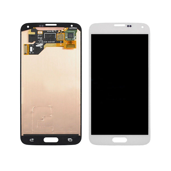 LCD Pantalla Samsung Galaxy S5 Mini G800 Completa Azul - Blanca Sin Marco
