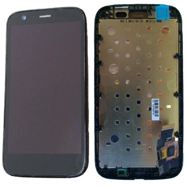 LCD Pantalla Motorola Moto G XT1032 XT1036 Completa - Negra con Marco