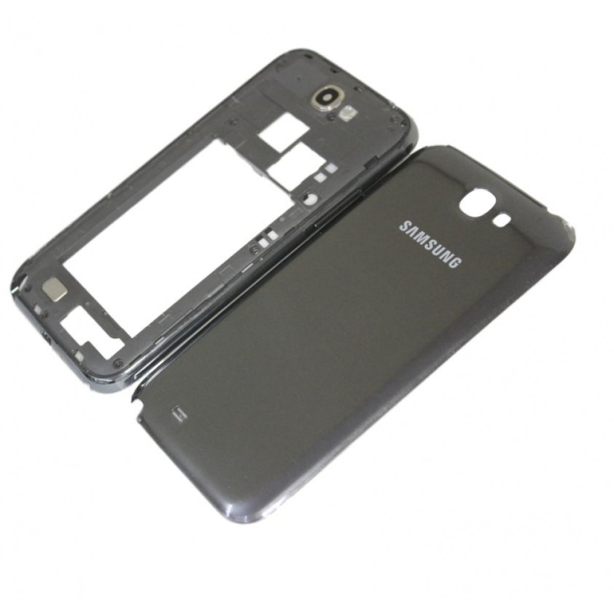 Tapa Samsung Galaxy Note 2 N7100 - Gris con Marco Imagen principal del producto