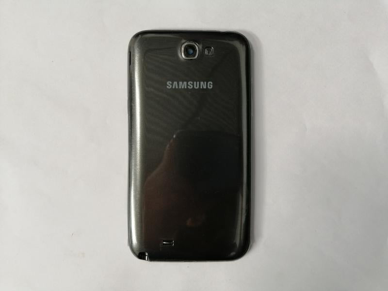 Tapa Samsung Galaxy Note 2 N7100 - Gris con Marco