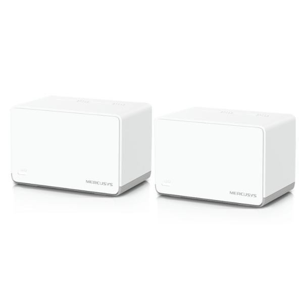 Sistema WIFI Mercusys halo H70X 2-PACK doble banda 1800 MBPS 3 puertos gigabit