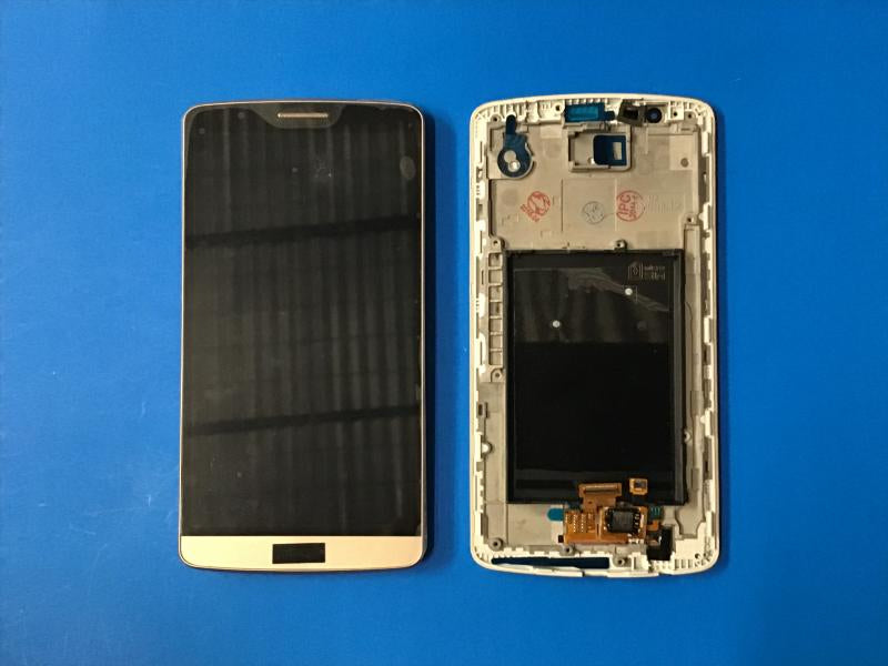 LCD Pantalla LG G3 D850 D851 Completa - Negra/dorado con Marco