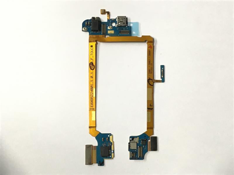Flex Rack de Carga Jack Audio Microfono Boton Laterales LG G2 D800T D801 D803
