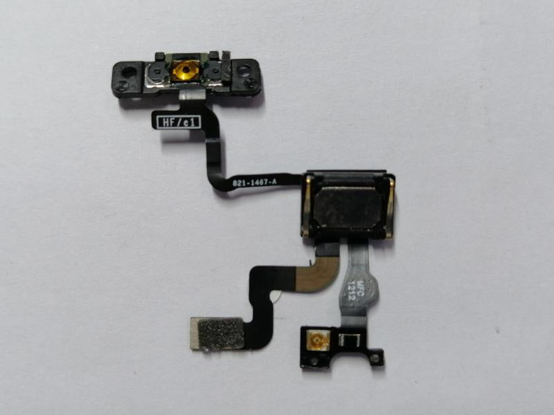 Flex Boton Encendido Sensor Proximidad Auricular Iphone 4GS 4S A1387