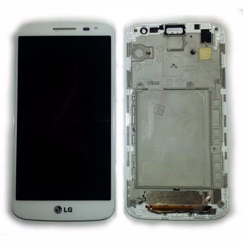 LCD Pantalla LG G2 Mini Completa - Blanca con Marco