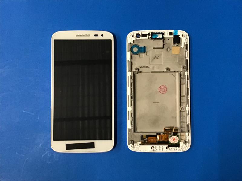 LCD Pantalla LG G2 Mini Completa - Blanca con Marco