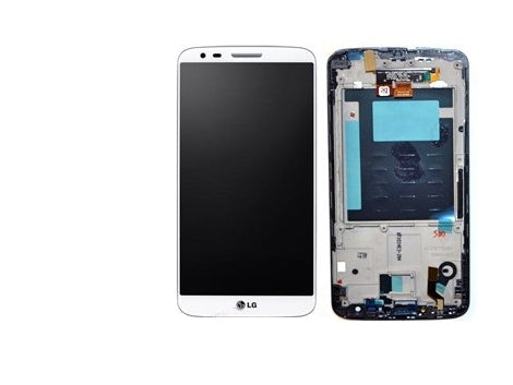 LCD Pantalla LG G2 D802 D805 D803 Completa - Blanca con Marco