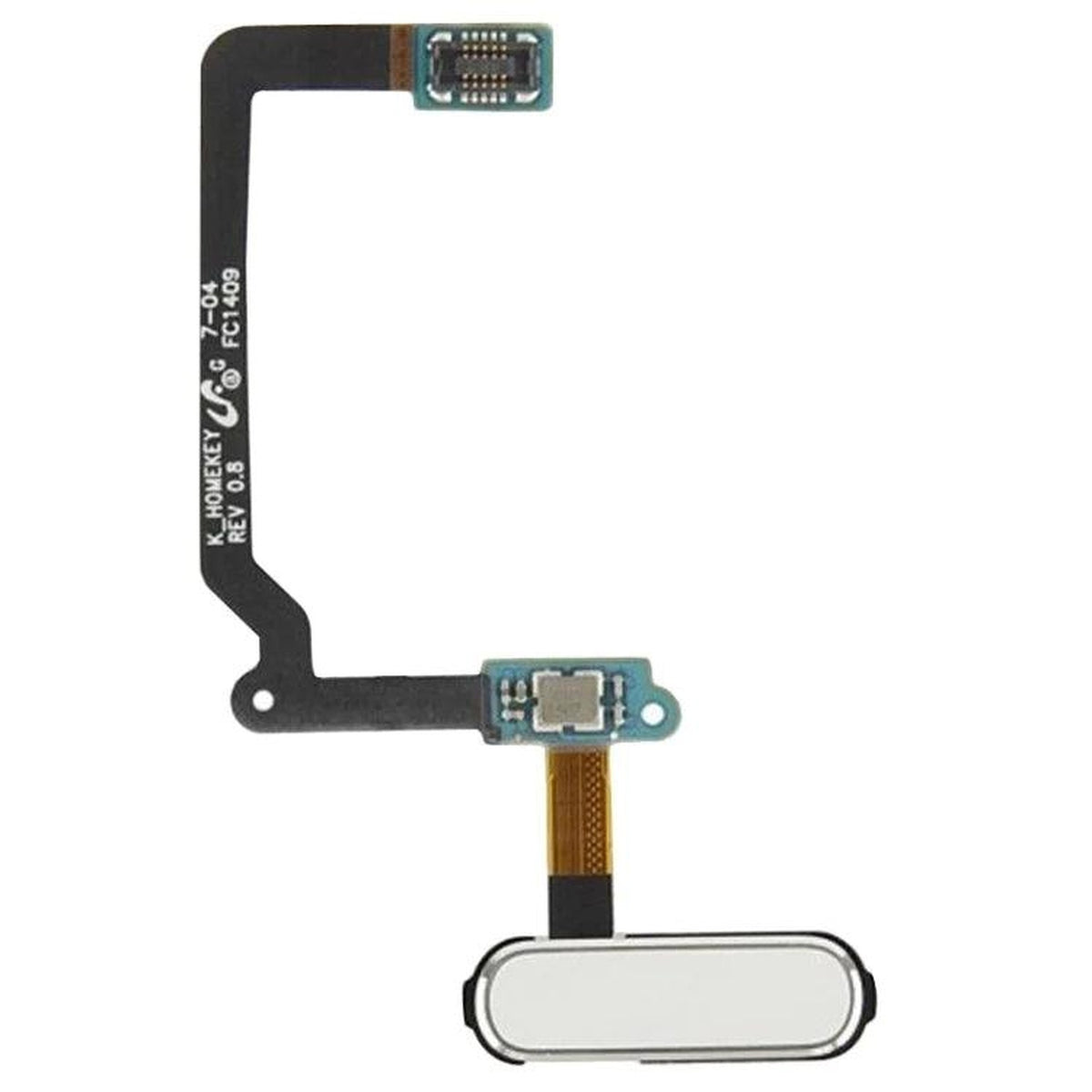 Flex Boton Home Sensor de Huella Samsung Galaxy S5 G900 - Blanco Imagen principal del producto