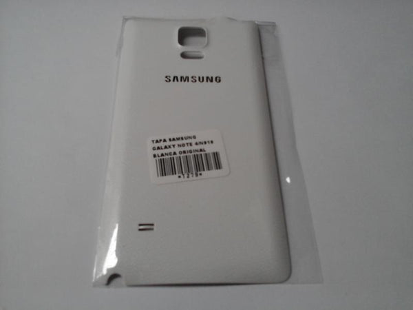 Tapa Samsung Galaxy Note 4 N910 - Blanca Sin Marco
